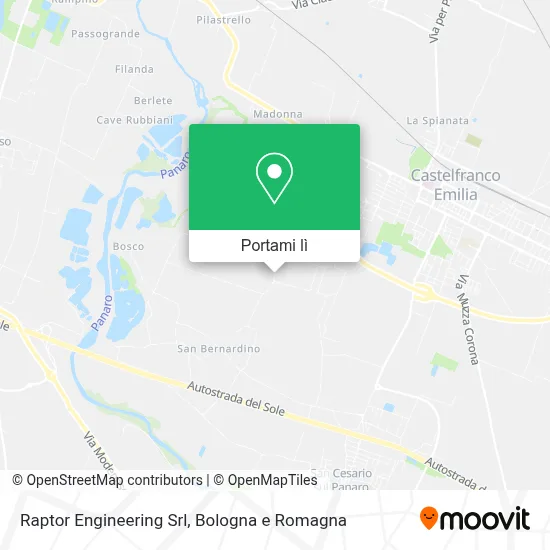 Mappa Raptor Engineering Srl