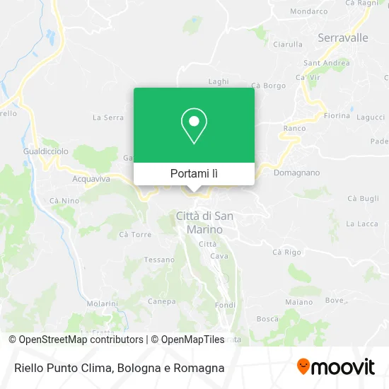 Mappa Riello Punto Clima
