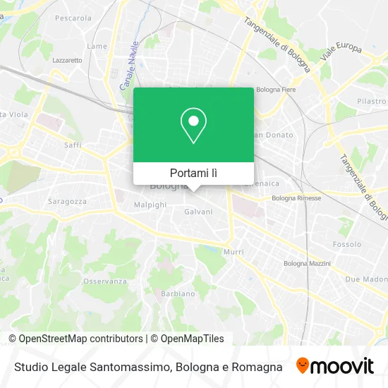 Mappa Studio Legale Santomassimo