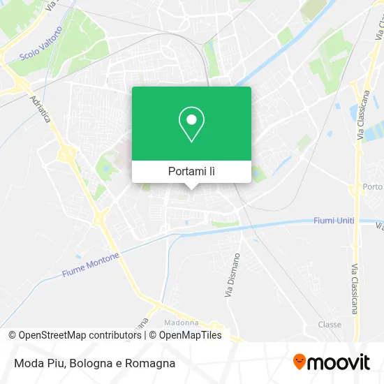 Mappa Moda Piu
