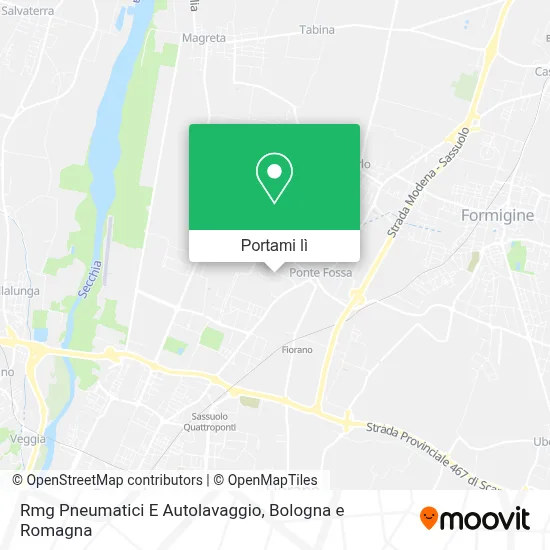 Mappa Rmg Pneumatici E Autolavaggio