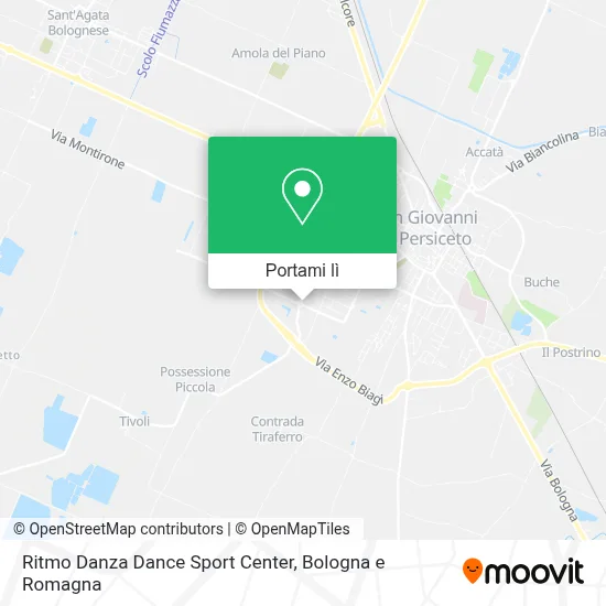 Mappa Ritmo Danza Dance Sport Center