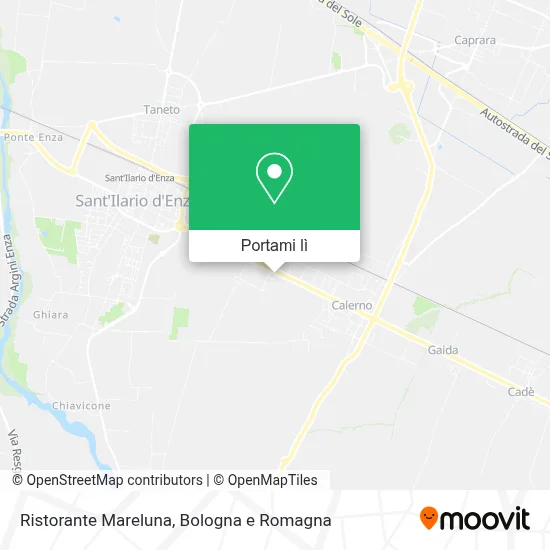 Mappa Ristorante Mareluna
