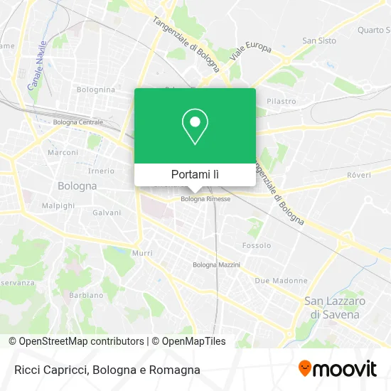 Mappa Ricci Capricci
