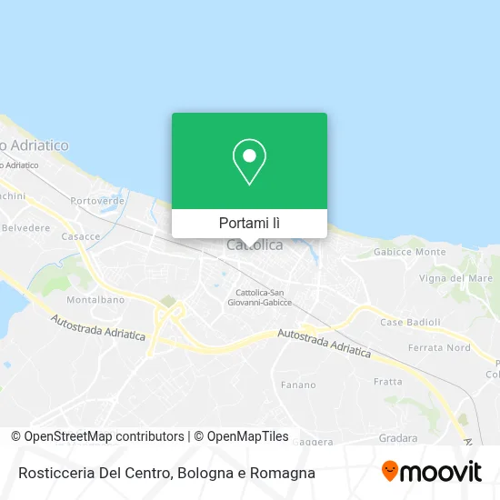 Mappa Rosticceria Del Centro