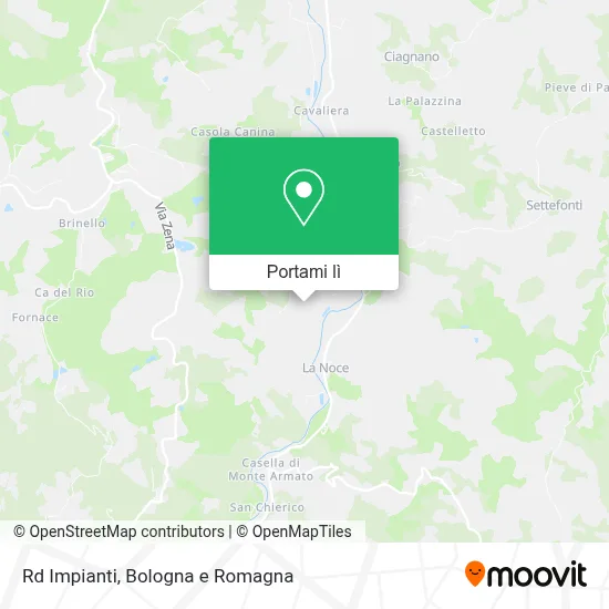 Mappa Rd Impianti