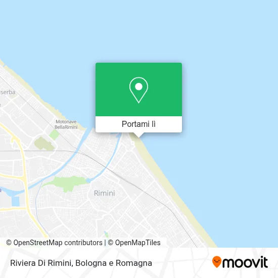 Mappa Riviera Di Rimini