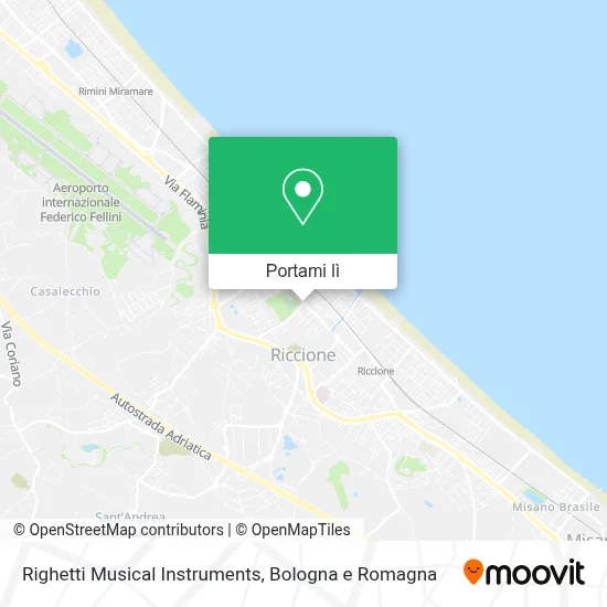 Mappa Righetti Musical Instruments