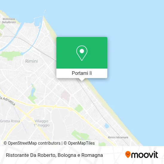 Mappa Ristorante Da Roberto