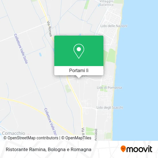 Mappa Ristorante Ramina