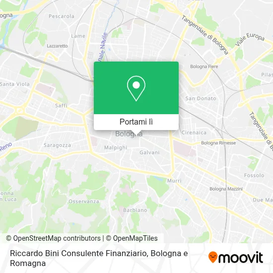Mappa Riccardo Bini Consulente Finanziario