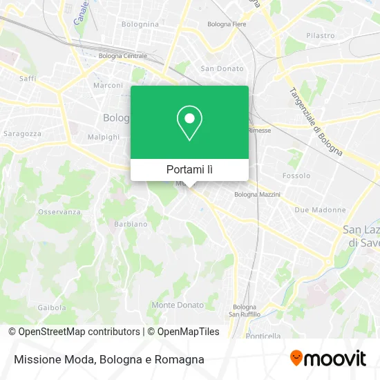 Mappa Missione Moda