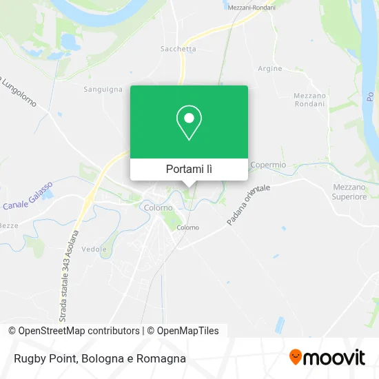 Mappa Rugby Point