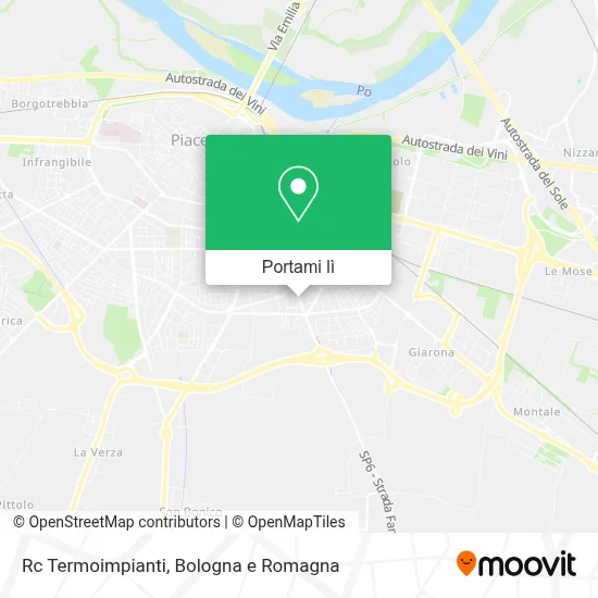 Mappa Rc Termoimpianti