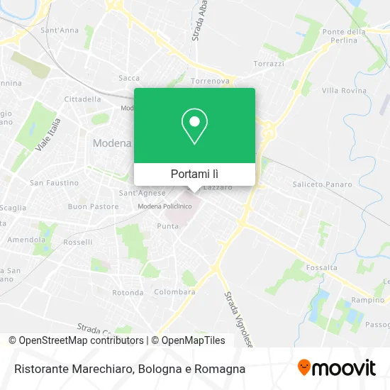 Mappa Ristorante Marechiaro