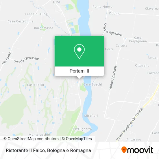 Mappa Ristorante Il Falco
