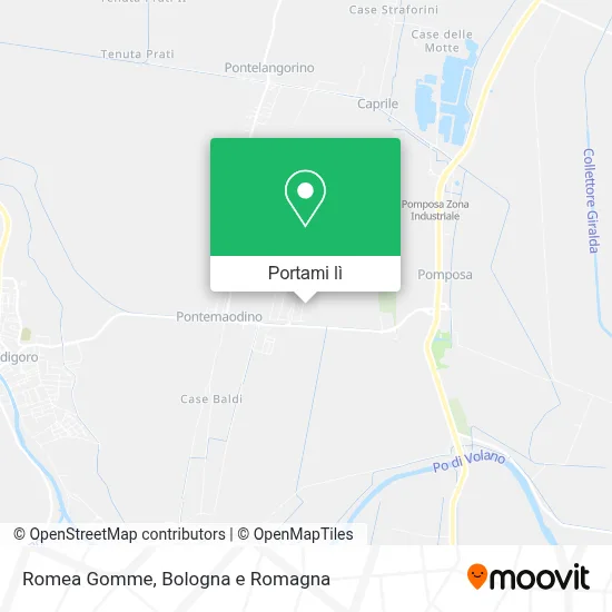 Mappa Romea Gomme
