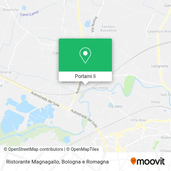 Mappa Ristorante Magnagallo