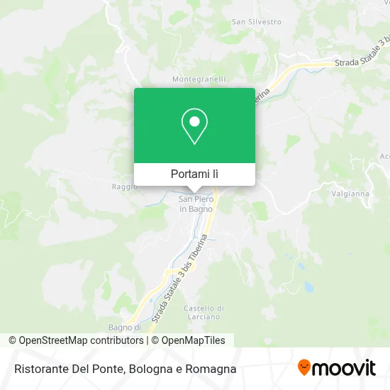 Mappa Ristorante Del Ponte