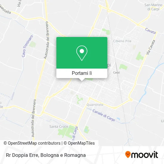 Mappa Rr Doppia Erre