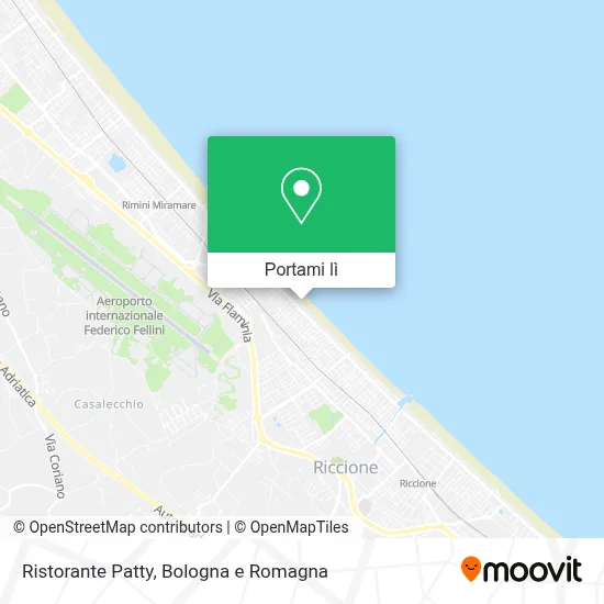 Mappa Ristorante Patty