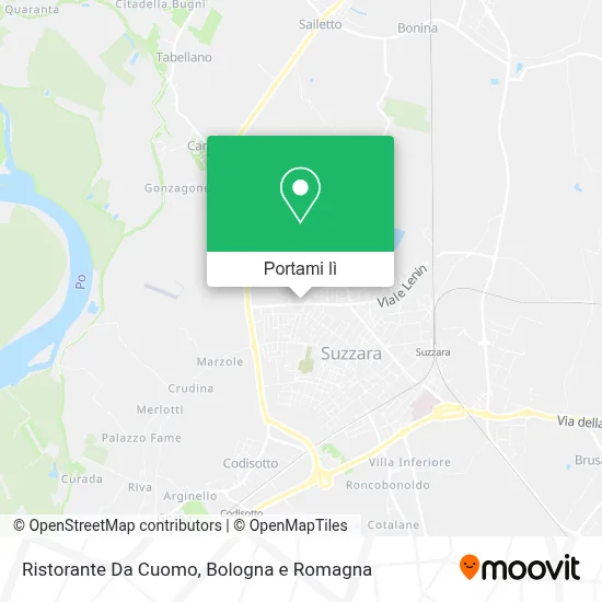 Mappa Ristorante Da Cuomo