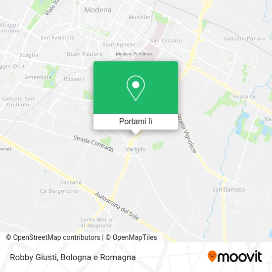 Mappa Robby Giusti