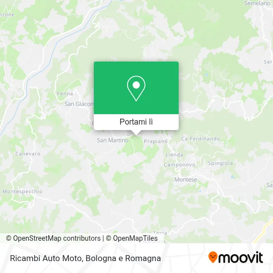 Mappa Ricambi Auto Moto