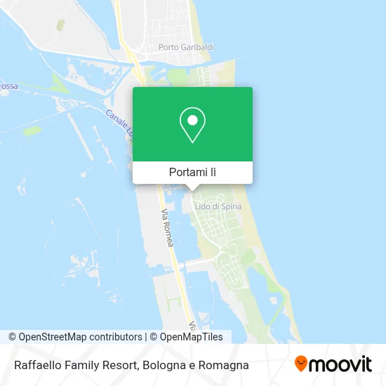 Mappa Raffaello Family Resort