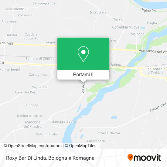 Mappa Roxy Bar Di Linda