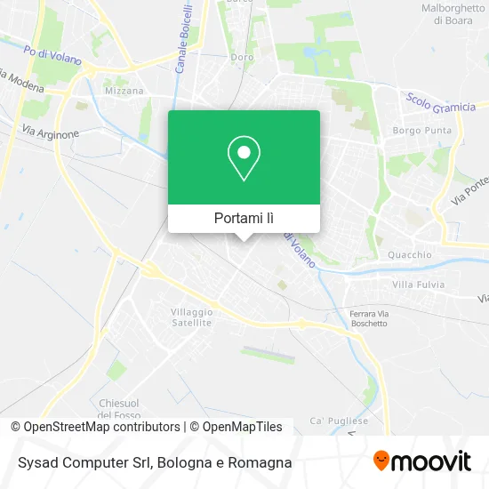 Mappa Sysad Computer Srl