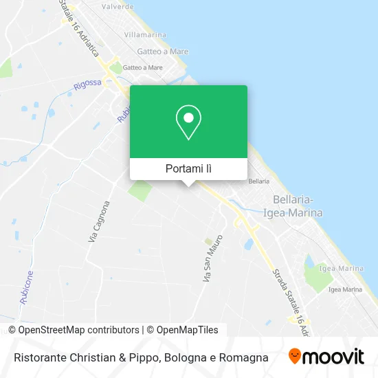 Mappa Ristorante Christian & Pippo