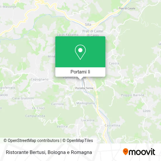 Mappa Ristorante Bertusi