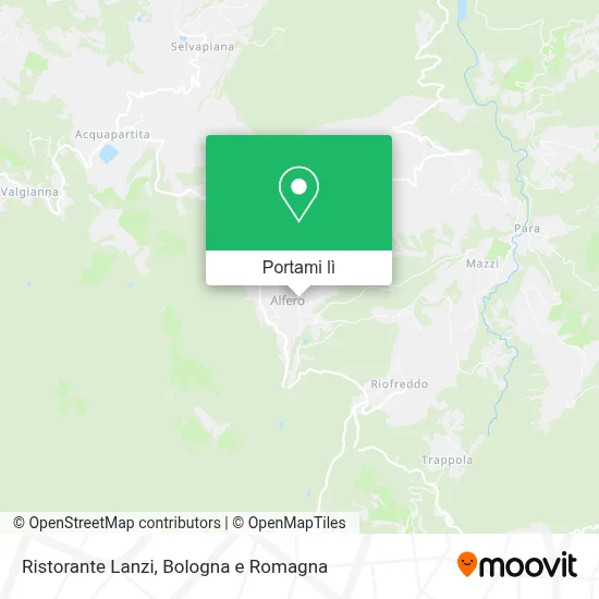 Mappa Ristorante Lanzi