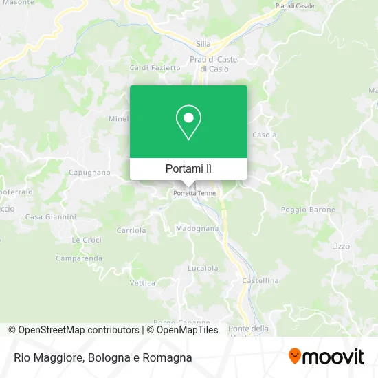 Mappa Rio Maggiore