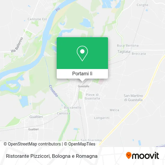 Mappa Ristorante Pizzicori