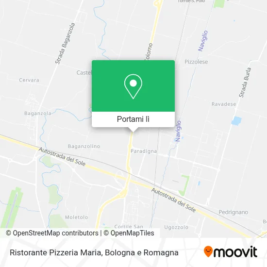 Mappa Ristorante Pizzeria Maria