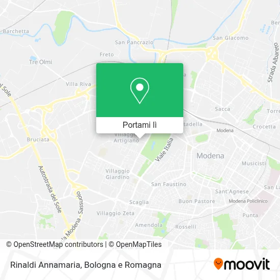 Mappa Rinaldi Annamaria