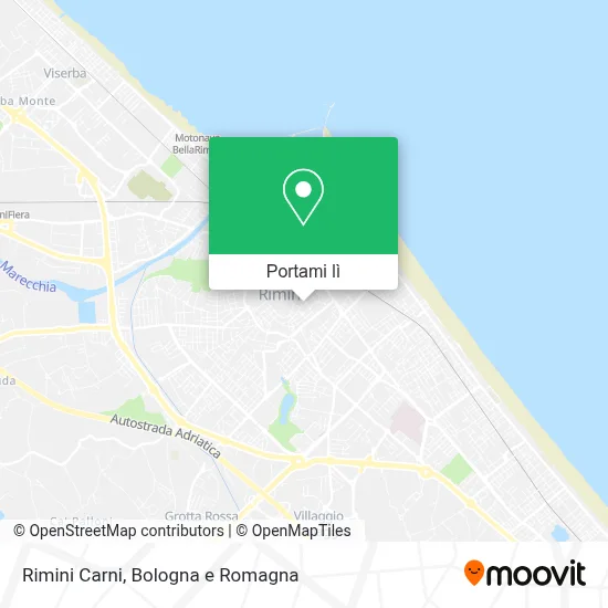 Mappa Rimini Carni