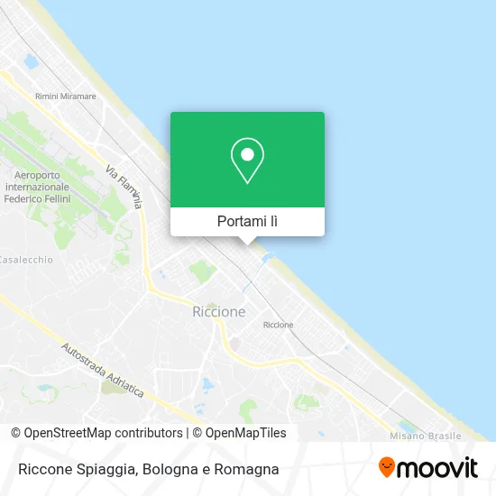 Mappa Riccone Spiaggia