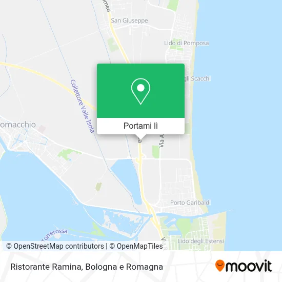 Mappa Ristorante Ramina