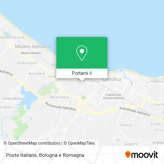 Mappa Poste Italiane