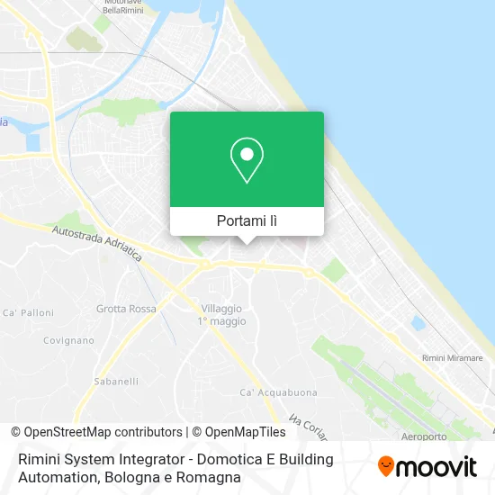 Mappa Rimini System Integrator - Domotica E Building Automation