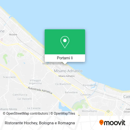 Mappa Ristorante Hochey