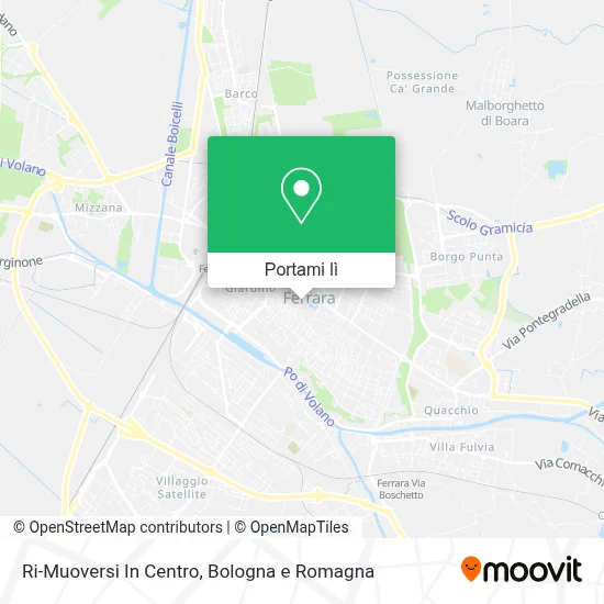 Mappa Ri-Muoversi In Centro