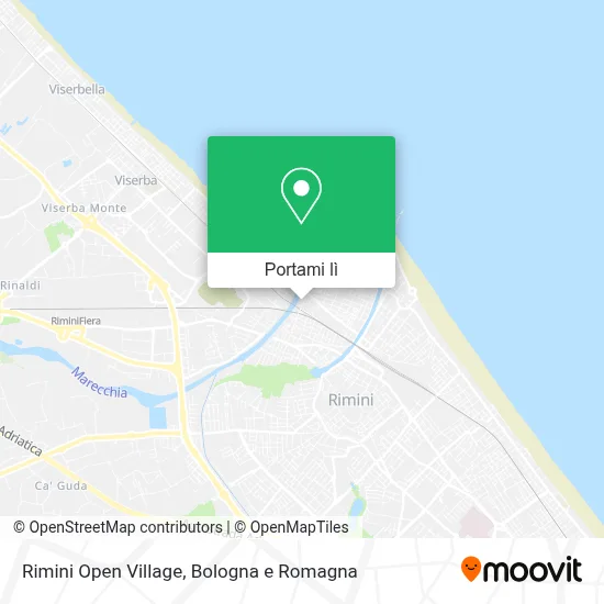 Mappa Rimini Open Village