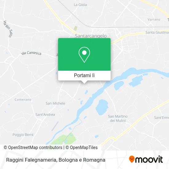 Mappa Raggini Falegnameria