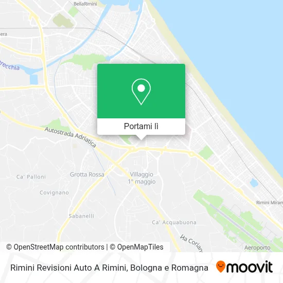 Mappa Rimini Revisioni Auto A Rimini