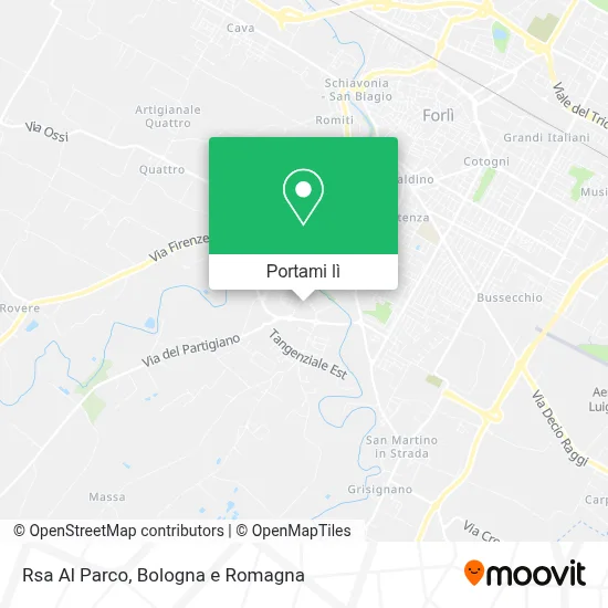 Mappa Rsa Al Parco