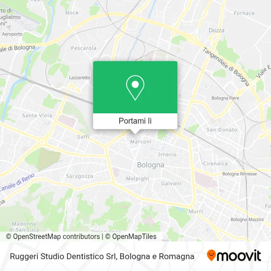 Mappa Ruggeri Studio Dentistico Srl